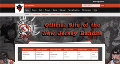 Desktop Screenshot of njbandits.com